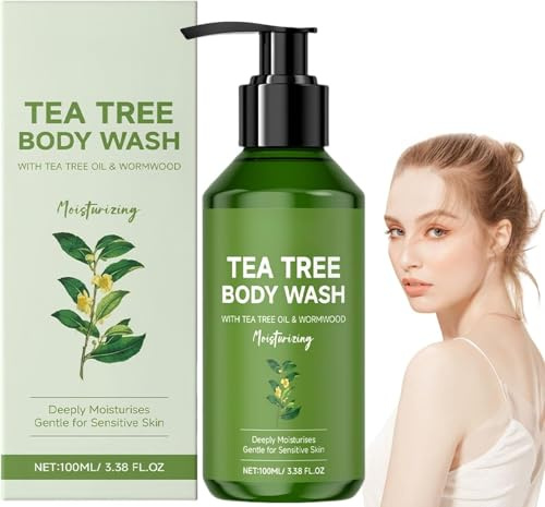 Tea Tree Body Wash, Antifungal Body Wash, Tea Tree Shower Gel for Body, Shower Foam For Deep Cleaning And Odor, Against Odor Sweating With Nourishing (1)