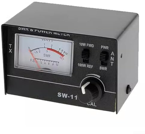 SW-111 Compteur de puissance/VSWR 100 W pour antenne radio CB
