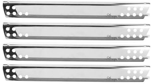 FACAIIO Edelstahl BBQ Brenner Tube Kit für Charbroil Performance Gasgrill 202 SS Teleskop 5 bis 9 Zoll für Modelle 463673517 463376018P2 463275517