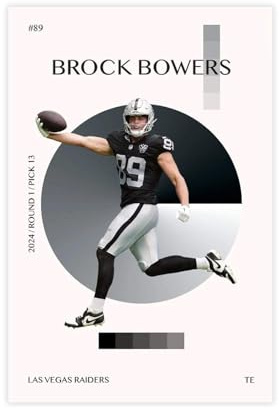 OQUAJK Brock Bowers Leinwand-Poster, Wandkunst, Dekordruck, Bild Gemälde für Wohnzimmer, Schlafzimmer, Dekoration, 20 x 30 cm