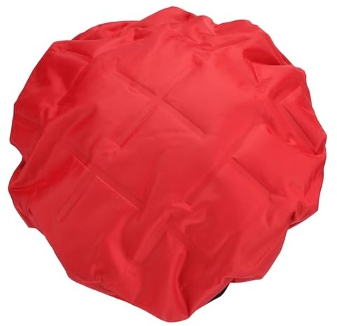 Dioche Hair Dye Color Cap Hot Oil Treatment Heat Hair Care Beauty Treatment Barber Cap No Wires Uniform Heating Non Woven Fabric Red 10.2 Inch (Red)