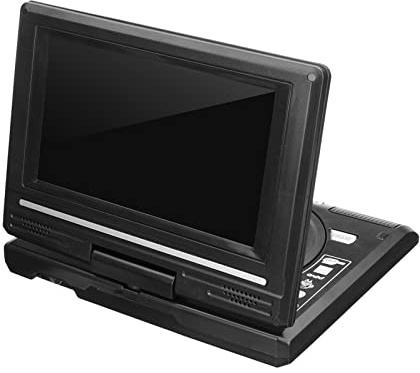 7.8 Inch Portable HD TV Home Car DVD Player VCD CD MP3 DVD Player USB SD Cards RCA TV Cable Game 16:9 Rotate LCD Screen