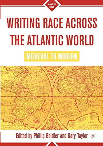 Writing Race Across the Atlantic World, 1492-1789