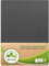 leevitex Premium Topper Boxspringbett Spannbettlaken | 100% Mako-Jersey-Baumwolle | ÖKO-TEX | 170g/m² | 90 x 200-100 x 220 | Anthrazit | 18 cm Steg