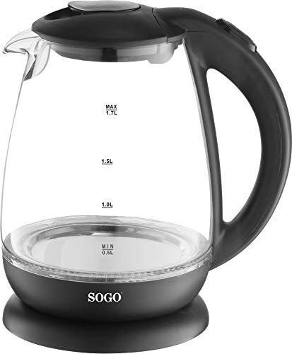 Tetera eléctrica agua – 1,5 l – 2200 W