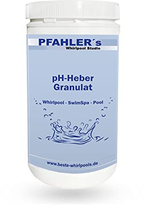 pH Heber Granulat/pH Plus Granulat 1 Kg Dose - ph Heber Whirlpool