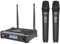 KAM KWM1920 TWIN UHF MULTI CHANNEL RADIO MICROPHONE SYSTEM