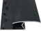Grandismo® Z Section Extra Long 9ft / 2.7m / 270cm / 2700mm - Carpet to Wood or Laminate Joining Threshold Strip - Trim Metal Door Bar Plate (Black)