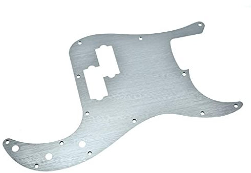 Dopro 13 Loch Modern Style passend für American Fender P Bass silber