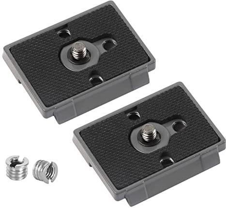 FAEFTY Piastra a Sgancio Rapido della Fotocamera per Manfrotto 200PL-14 Piastra Rapido per Treppiede