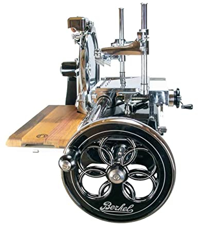 Berkel Affettatrice – Volano P15 nero – Splendida macchina volano + 100% tagliere fatto a mano unico