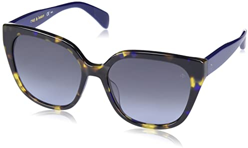 RAG & BONE Brille RNB1073/S Größe 56-17 mm Gelb Havana
