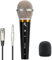 Marengo Handheld Dynamic Microphone for Karaoke Singing, Wired XLR Microphone with On and Off Switch and 13ft Detachable XLR Cable