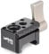 LEFTFOTO Mini Standard NATO Rail Clamp Quick Release Lock Clamp Mount per Camera Cage Monitor Supporto Testa a sfera Braccio Magico