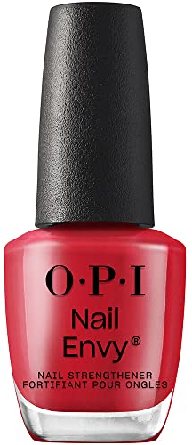 OPI Nail Envy Big Apple Red – veganer Nagelhärter gegen kaputte Nägel – aufbauende Nagelpflege mit Tri-Flex Technologie & Biotin – für 95% stärkere Naturnägel* in einer Woche