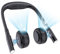 Ventilador de Cuello Portátil Silencioso, Ventilador Cuello Recargable con Luz Lectura, 3 Velocidades, Enfriador para Mujeres Hombres, Neck Fan con Cargador de 5000 mAh para Auriculares VR/Smartphone