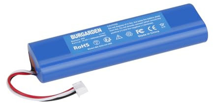 BURGARDEN 14.4V 3500mAh Li-ion Akku für Ecovacs Deebot N8, N8 Pro, N8+, DG36, DG3G, DG70, DX55, T5 Neo, für Ecovacs Deebot Ozmo 900, 901, 905, 920, 930, 937 Staubsauger