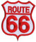 Patch Aufnäher Aufbügler Route 66