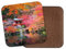 1 x Japanese Garden Coaster - Japan Cherry Blossom Pagoda Oriental #8830