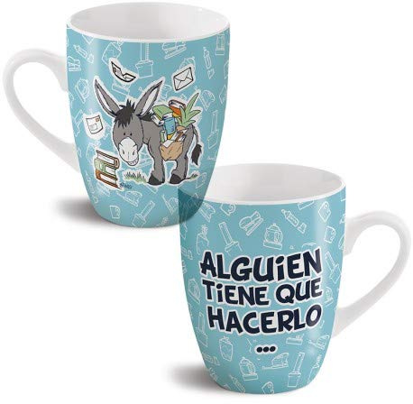 NICI 42858 Tasse 310 Milliliters, Porzellan, Blau