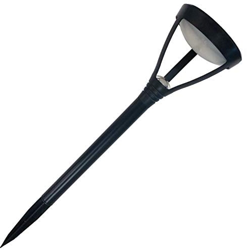 Proventa | LED Design Solar Gartenleuchte mit Erdspieß | 48 cm x Ø 15 cm | IP44 | Ideale Gehweg- und Gartenbeleuchtung | 3.000K warmweiß