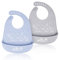 Viedouce Baby Silikon Lätzchen - Wasserdichtes Baby Lätzchen Silikon für Fütterung,Lätzchen Baby mit Auffangschale,Abwaschbar Silikonlätzchen für Jungen und Mädchen