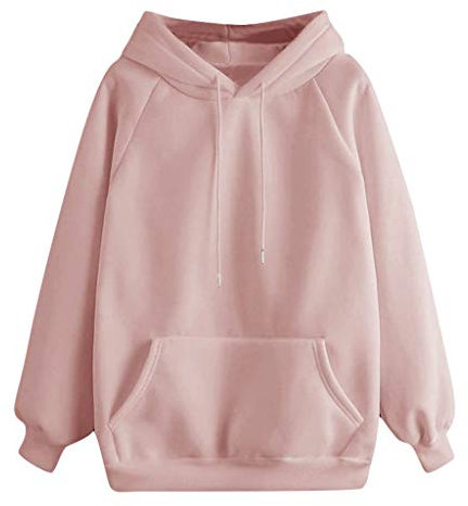 Sweat A Capuche Femme Long Hoodies Sweatshirts LéGer Grand Taille A Manche Longues Sexy Mode Pas Cher Couleur Unie Pull De Sport avec Poches