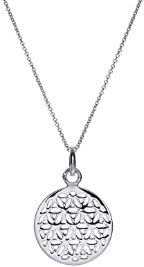 Blume des Lebens Kette Anhänger 925