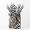 Quail Ceramics - Zebra Pencil Pot