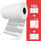 LICURAT - EC Rollen Thermopapier & EC Reinigung - 57mm x 18m x 12mm - Kassenrollen passend für EC Cash - EC Thermopapier u.A. für Ingenico Move 5000, IWL280, IWL 280 - [18 EC Thermorollen 57mm]