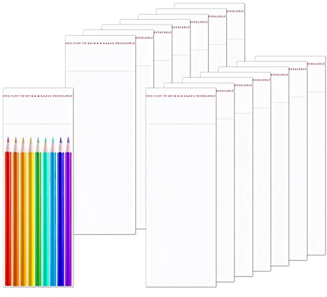 Selbstklebende Plastiktüten Tütchen 8x20cm 300pcs Lange Transparente Self Sealing Cellophantüten OPP Zellophanbeutel 50µm für Süßigkeiten Kerzen Schmuck Halsketten Snacks Nüsse (3 Größen verfügbar)