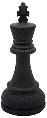 Rey de ajedrez Gigante (Negro)