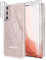 YIRSUR Glitzer Hülle für Samsung Galaxy S22 5G 2 Stück Schutzfolie und 2 Stück Kamera Panzerfolie, Handyhülle Transparent Slim Soft Silikon TPU Glitzernde Schutzhülle für Frauen und Mädchen