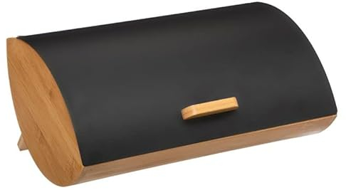 FIVE Simply Smart - Boîte à Pain Blackbamboo 32cm Noir & Naturel