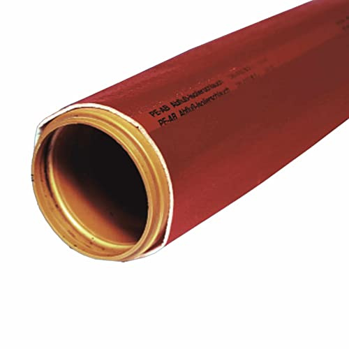 PE-Schlauch Abfluss für HT-Rohre und SML-Rohre/Länge 10 m/Dämmstärke 4 mm/rot (DN 70)