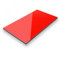 Aluverbund 24 Aluverbundplatte, Aluminium Platte, 3mm dick, Rot/RAL3020, 30x40cm
