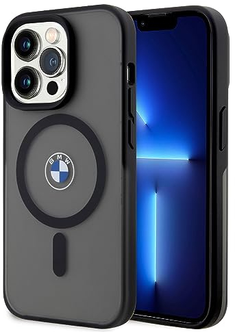 BMW BMHMP14XDSLK Hülle für iPhone 14 Pro Max 6.7 Schwarz hardcase Signature