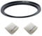 72 mm Objektiv auf 82 mm Kameraobjektiv-Adapter, 72 mm auf 82 mm, Step-Up-Ring-Adapterring für alle Marken von UV-ND CPL, mit Premium-Objektiv-Reinigungstuch, 2 Stück (72 mm-82 mm)