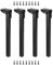 4 Stück klappbare Tischbeine, zusammenklappbare Tischbeine, stabil, tragbar, für Bank, Laptop-Tisch, Höhe 70cm