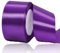 Geschenkband Lila 50 mm Breit,23 Meter Satinbänder Lila Stoff Schleifenband Kunsthandwerk, Kränze, Hochzeitsdekoration, Weihnachten, Haarbögen, Blumensträuße, Geburtstag und Geschenkverpackung