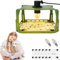 flintronic 1PCS Trampa para Pulgas, Trampa Antipulgas, Mata Chinches, Repelente de Plagas Trampa para Pulgas, Libre de Químicos, Uso en Interiores, 12 Discos Adhesivos
