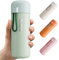 Exllena Petite bouteille isotherme de 400 ml en acier inoxydable 304, isolation sous vide à double paroi pour boissons chaudes et froides, petite bouteille avec poignée de transport – 100% étanche