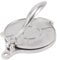 Pressa Per Tortilla, Tortilla Maker Manuale Roti Maker Pressa Per Impasto Quesadilla Maker Pressa Per Tortilla in Lega di Alluminio Pressa Rotis Pressa Per Quesadilla Per Taco(16cm-Argento)