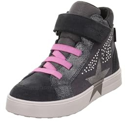 Superfit Mädchen Ankle Boots Stella, Kinder Stiefeletten, Weite: M IV, lose Einlage
