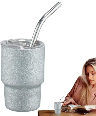 Insulated Tumbler – Tasse à café en acier inoxydable | Portable Wine Glass Tumbler for Outdoor Camping Trip Thermal Flask Vacuum Insulated Mug for Hot and Cold Coffee for Outdoor Camping