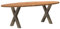 vidaXL Esstisch Hellbraun 240x100x74 cm Massivholz Eiche Oval, Küchentisch, Restauranttisch, Tisch Restaurant, Esszimmertisch, Bistrotisch