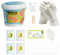 Set di impronte a mano 3D per coppie, mani in gesso, per coppie, famiglia, anniversario, coppia, regalo per lui e per lei, matrimonio, San