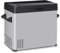 WOLTU Kompressor Kühlbox Auto 60L, 12V 230V Elektrische Camping Kühlbox Groß mit Gefrierfach, Dual Zone Kühlschrank, Kühltruhe Auto Mini Kühlbox Gefrierbox für Lkw, Strand, Picknick, Summer Saver