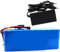 Batterie Li-Ion 24V 25.2V 29.4V 48V 8AH 10AH 12AH 15AH 18AH 20AH 25AH 30AH pour Moteur Électrique 1000W [Classe Énergétique A]