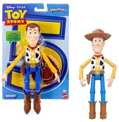 Mattel Disney and Pixar Toy Story Action Figures 7 Inch Playscale Key Characters, 8 Plus Posable Joints with Movie Accurate Design